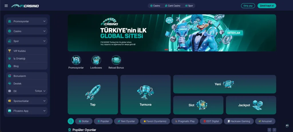 f1 casino