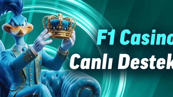 f1 casino canlı destek